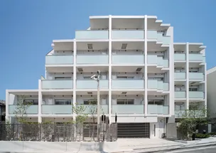 Grace Court Shirokane - Exterior - ["Urban design", "Apartment", "Balcony"]
