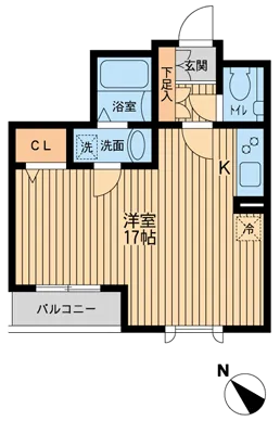 Prospect Hatsudai - Floor Plan - ["Font", "Parallel", "Rectangle"]