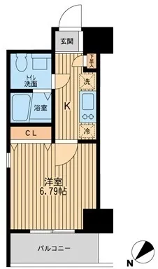 Ecology Shiomi Residence - Floor Plan - ["Apartment", "Home Door", "Gate"]