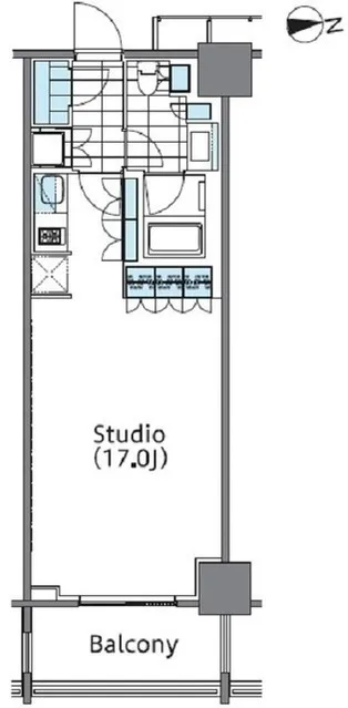 Comforia Shinjuku East Side Tower - Floor Plan - []