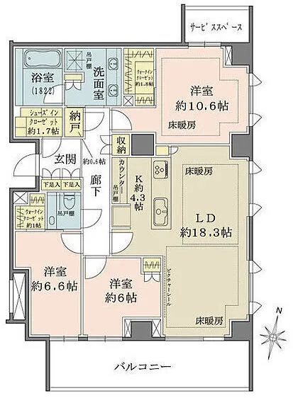 The Parkhouse Chiyoda Rokubancho - Floor Plan - ["Plan", "Diagram", "Floor plan"]