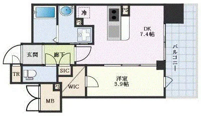 La Waison NAMBA West - Floor Plan - ["Plan"]