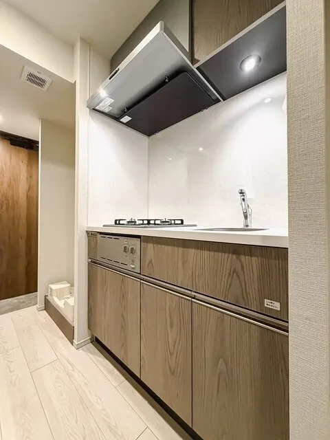 Brookside Residence Kiba - Interior - ["Kitchen", "Flooring", "Interior design"]