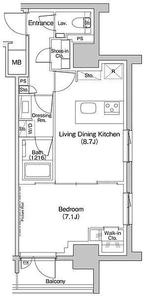 The Park Habio Iriya - Floor Plan - ["Diagram", "Plan", "Floor plan"]