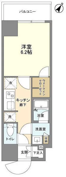 Blanciesta Asakusa Senzoku - Floor Plan - ["Tile Flooring"]
