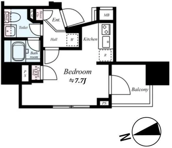 Isle Canale Shinagawa Minami - Floor Plan - ["Plan", "Floor plan"]