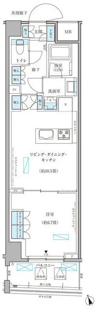 Park Axis Bunkyo Hongo - Floor Plan - []