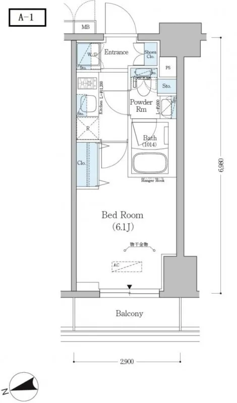Urbanex Togoshi - Floor Plan - []