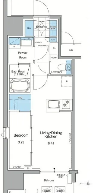 Lefon Progres Akabane Marks - Floor Plan - []