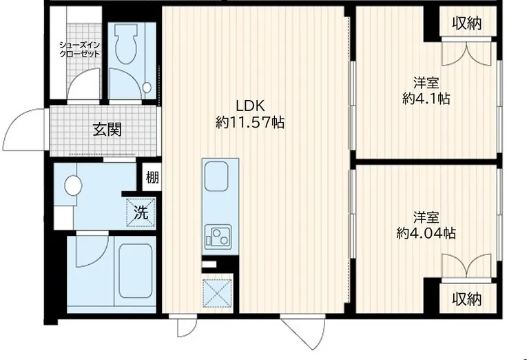 Fullea Wakamatsu Kawada - Floor Plan - ["Plan", "Floor plan", "Diagram"]