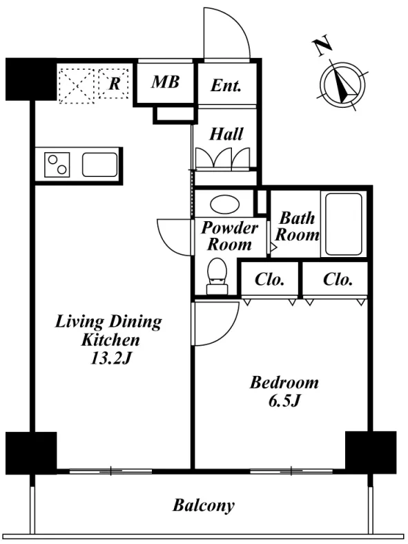 Cresidence Toranomon - Floor Plan - ["White", "Diagram", "Plan"]