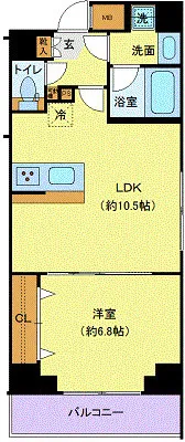 Genovia Honhaneda Sky Garden - Floor Plan - ["Apartment"]