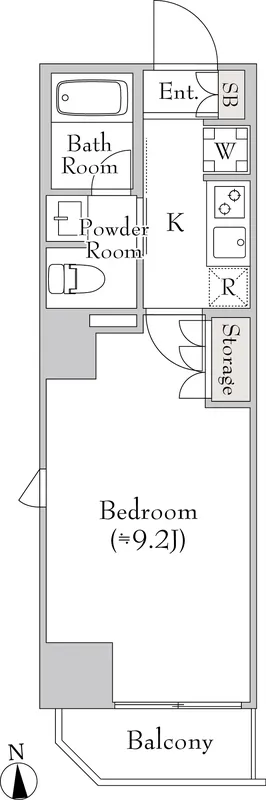 Milia Residence Asakusabashi III - Floor Plan - []