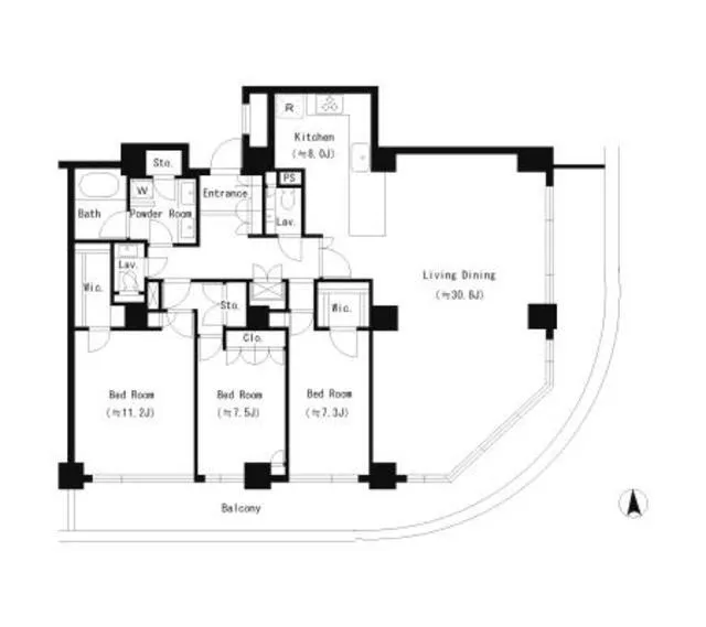 River Point Tower - Floor Plan - ["Font", "Diagram", "Parallel"]
