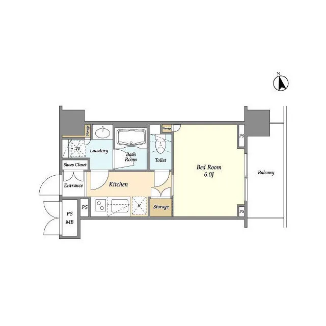 Grantail Yoyogi - Floor Plan - ["Rectangle", "Map", "Font"]