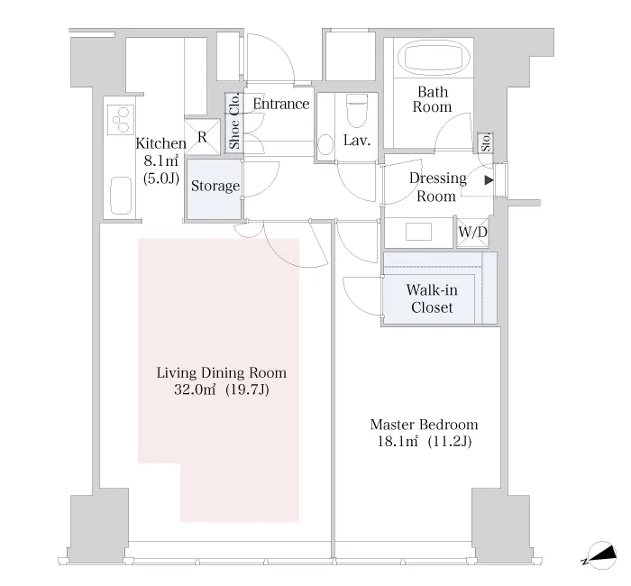 Central Park Tower La Tour Shinjuku - Floor Plan - ["Product", "Font", "Rectangle"]