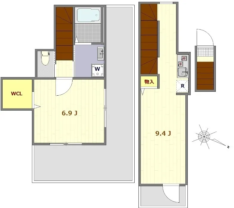 Maison De La Serenite Numabukuro - Floor Plan - ["Plan", "Floor plan", "Technical drawing"]
