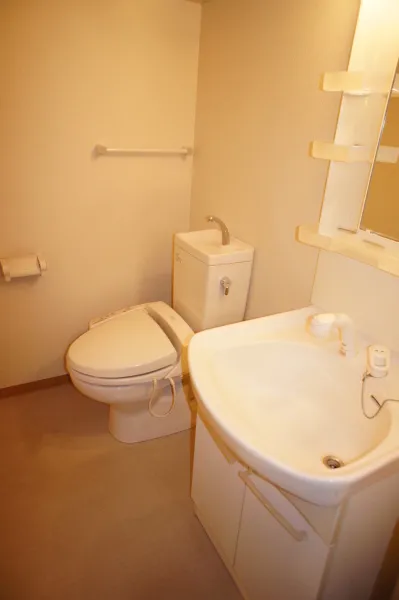 Sereno Shinagawa - Interior - ["Plumbing fixture", "Flooring", "Bathroom Sink"]
