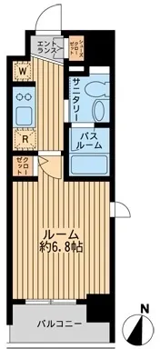 David Monzen-Nakacho - Floor Plan - ["Apartment", "Home Door"]