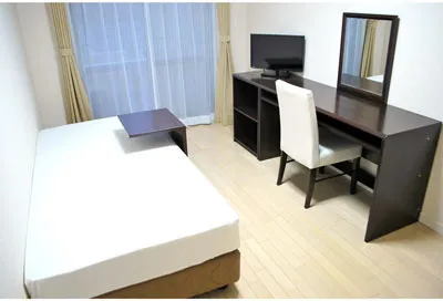 Nisshin Parastage Sangenjaya - Interior - ["Furniture", "Wood", "Bed"]