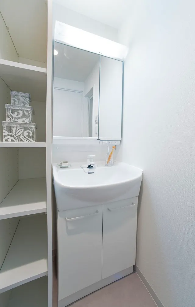 Residia Yotsuya Sanchome - Interior - ["Mirror", "Tap", "Sink"]