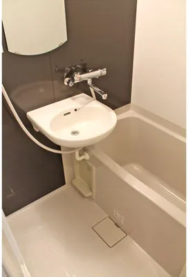 Pre-Le-Duc Suitengu Shrine - Interior - ["Plumbing fixture", "Bathroom", "Flooring"]
