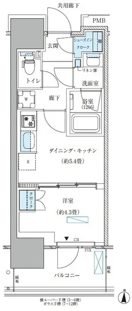 Park Axis Nishi-Ojima Comfort Square - Floor Plan - ["Plan"]