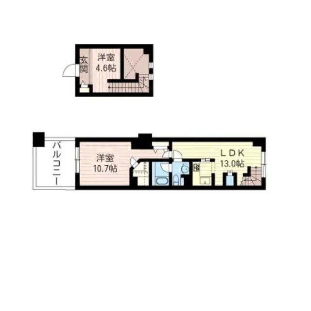 Residence Charmant Tsukishima - Floor Plan - ["Rectangle", "Font", "Brand"]