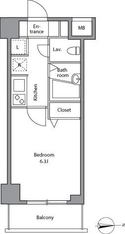 RESIDIA Kamiochiai - Floor Plan - []