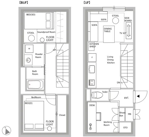 Hmlet Bunkyo Korakuen - Floor Plan - ["Plan", "Technical drawing", "Floor plan"]