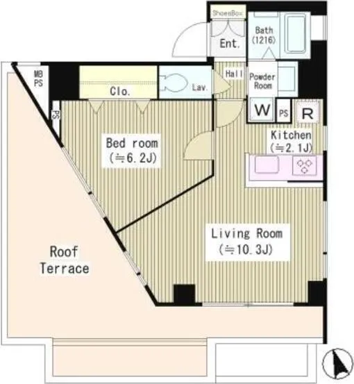 Annex Azabujuban - Floor Plan - ["Floor plan", "Plan", "Diagram"]