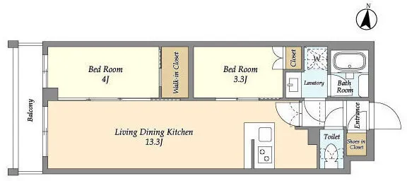 Asyl Court Nerima Nakamurabashi - Floor Plan - ["Floor plan"]