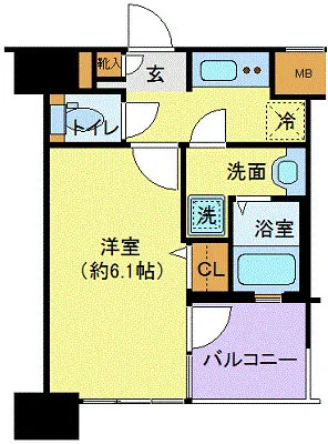 Plaire Tennozu Isle No. 2 - Floor Plan - []