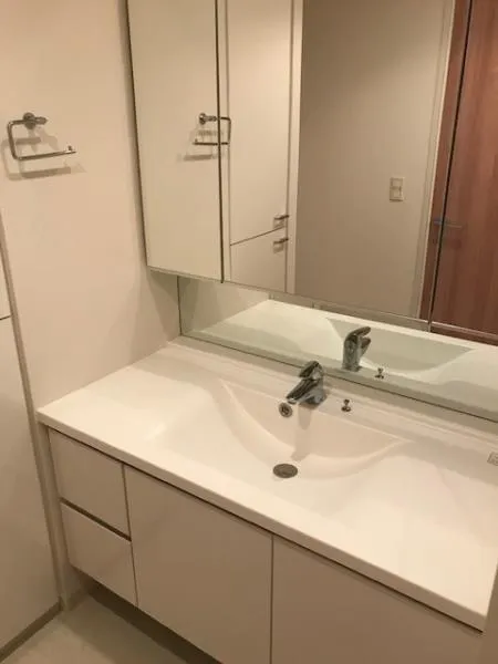Brillia Ist Sangenjaya Blossom Terrace - Interior - ["Mirror", "Tap", "Cabinetry"]