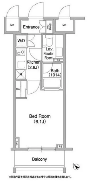 Comforia Ryogoku DEUX - Floor Plan - []