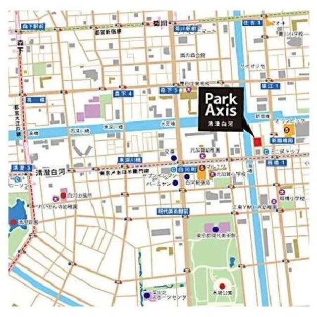 Park Axis Kiyosumi-Shirakawa - Floor Plan - ["Plan", "Floor plan", "Line"]
