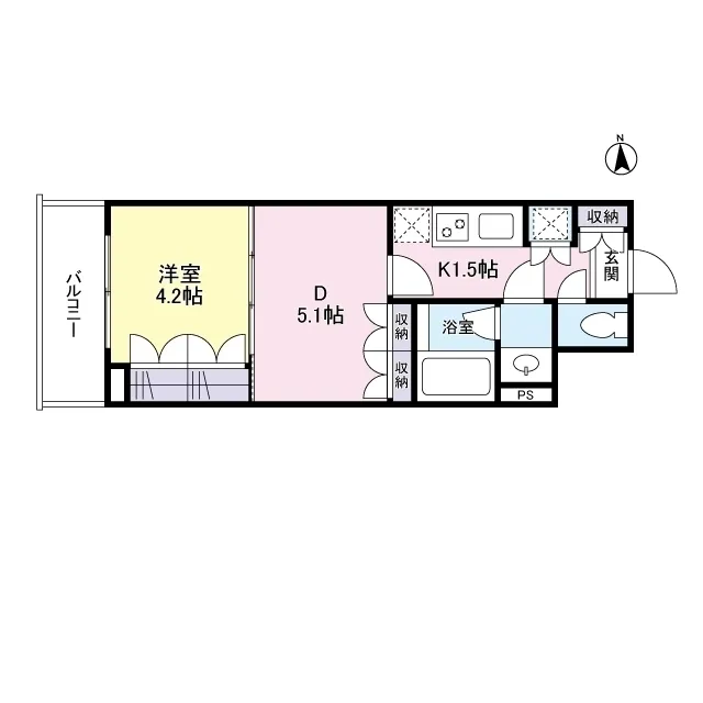 Rivere Ikebukuro - Floor Plan - ["Apartment", "Wood flooring"]