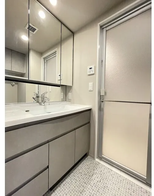 Baus Flats Kuramae - Interior - ["Flooring", "Bathroom cabinet", "Floor"]