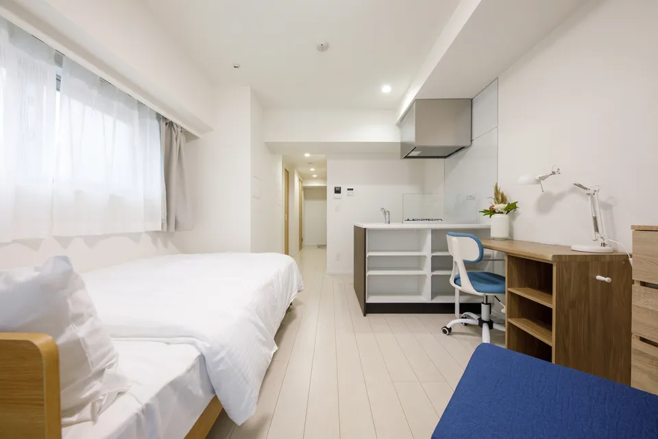 Hmlet Asakusa Tawaramachi - Interior - ["Furniture", "Interior design", "Bed"]