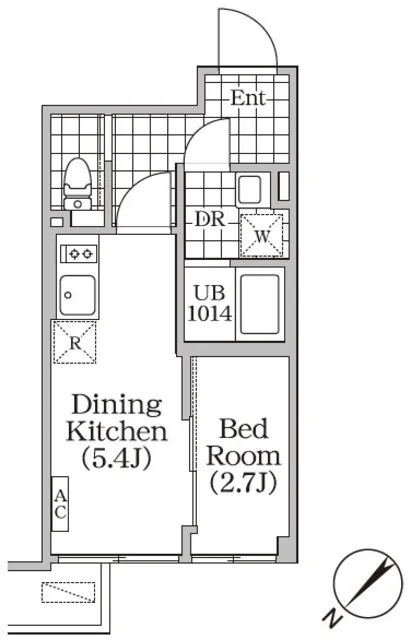 BRICK RESIDENCE Meguro Honcho - Floor Plan - []
