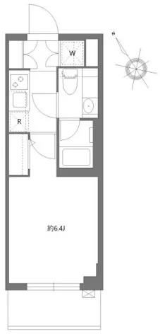 Premium Cube Osaki - Floor Plan - ["White"]