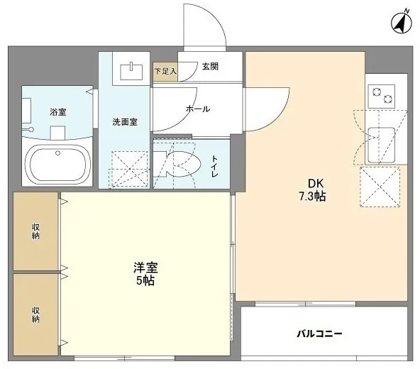 Well Square Hatagaya - Floor Plan - ["Floor", "Wood flooring", "Design"]