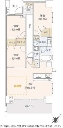 City House Kashiwa East Court, Room 909
