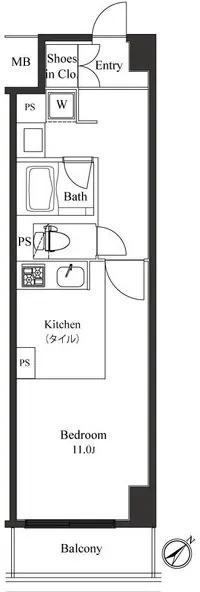 Primal Koishikawa - Floor Plan - []