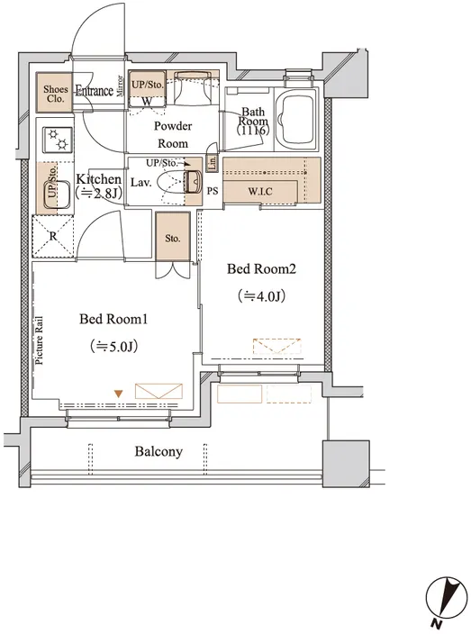 Branchiesta Ekoda - Floor Plan - ["White", "Diagram", "Floor plan"]