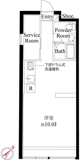 Sunbright Senkawa - Floor Plan - []