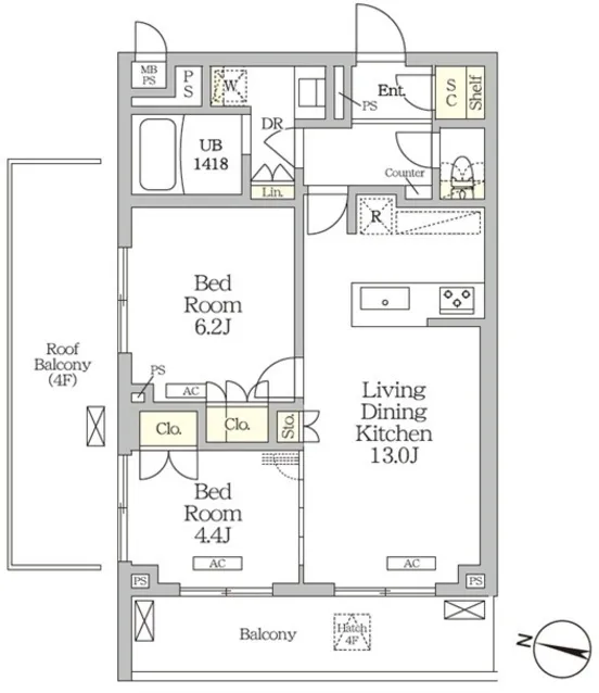 Milene Takinogawa - Floor Plan - ["White", "Plan", "Diagram"]
