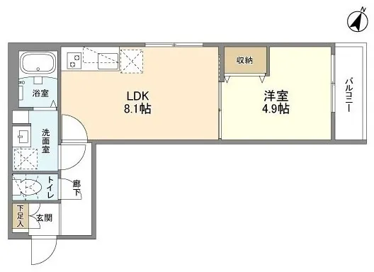 Well Square Shibuya Honmachi - Floor Plan - []