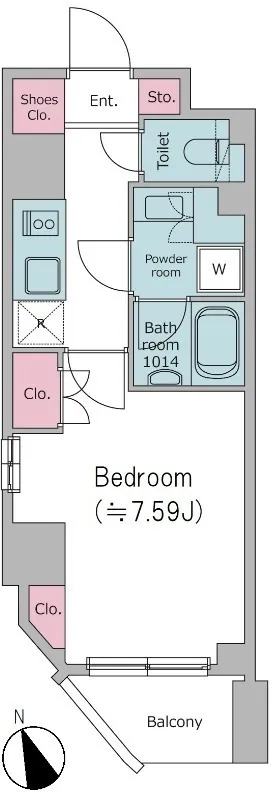 Due Ikebukuro - Floor Plan - []