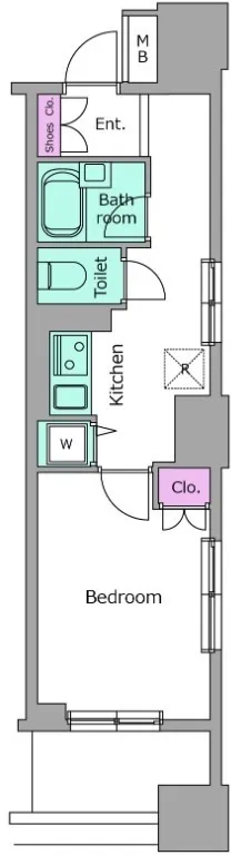Residia Nihonbashi Bagurocho - Floor Plan - []